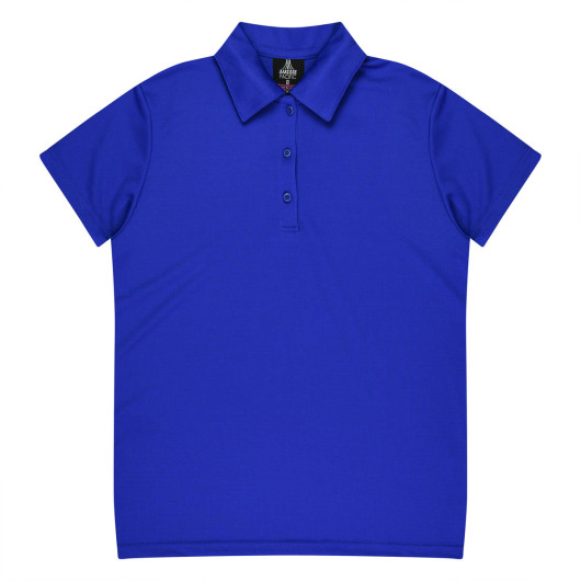 Hawksburn Womens Polos Royal